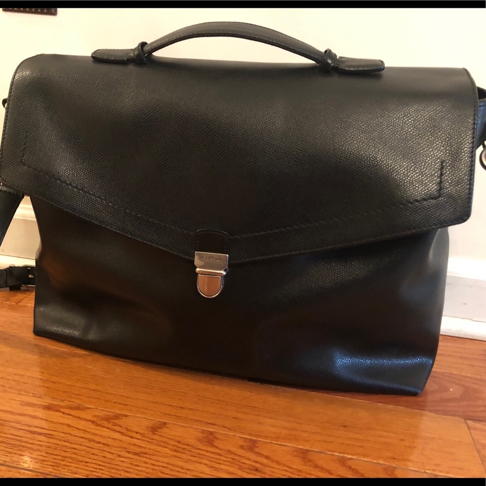 Authentic ferragamo briefcase